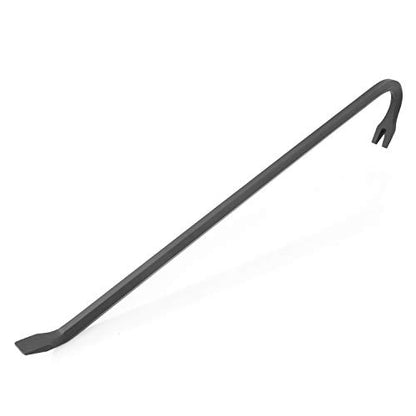 GreatNeck WR30 Wrecking Bar, 30 Inch, Multi-Use Contractor & Demolition Tool, Goose-Necked Body for Max Leverage, Nail Puller & Chisel Ends, Drop-Forged Steel Body, Rust Resistant, Heavy Duty - size: 30 inch