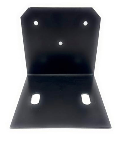 J.H. Yoder Timbers 8x8 Post Base Kit - Powder-Coated Heavy Duty Aluminum Post Anchors - Adjustable 7.25" - 8.25" Brackets - Hidden Concrete Anchors - Includes All Hardware - 2 Pack - Made in the USA - size: 8" x 8"