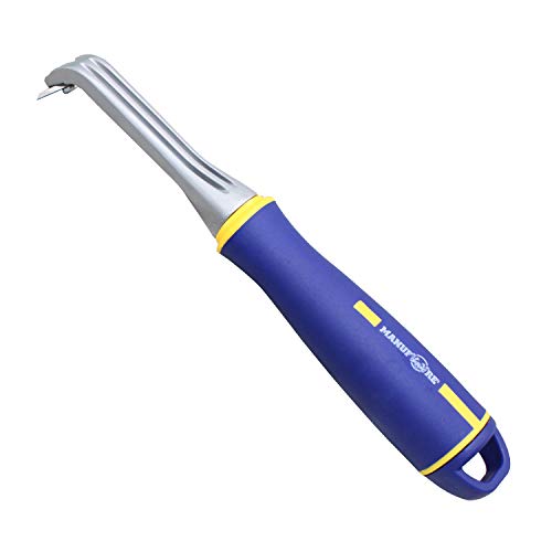 MANUFORE Carbide Paint Scraper with 1 Inch Three-edged Tungsten Steel Blade - size: 1in carbide scraper