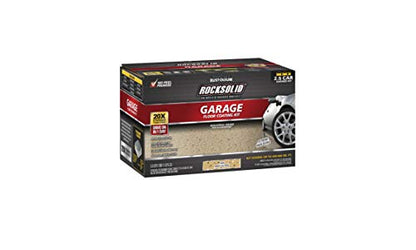 Rust-Oleum RockSolid Polycuramine High Gloss Tan Garage Floor Coating - color: Tan, size: 1 Count (Pack of 1)