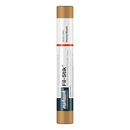 MOHAWK Finishing Products Fill Stick (Fil-Stik) Putty Stick for Wood Repair (Honey Maple)- Rub On Semi-Soft Wax Filler Stick
