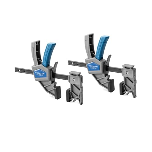 Rockler Clamp-It Trigger Bar Clamps (2-Pack) 150 lb Capacity