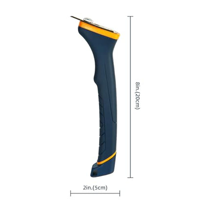 MANUFORE Soft Grip Contour Paint Scraper with 6 Different Blade Shapes