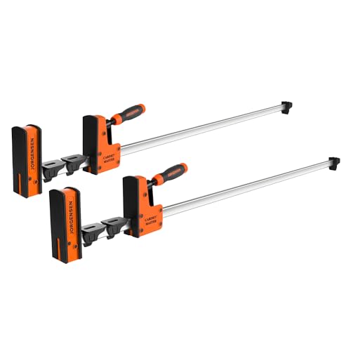 JORGENSEN 36-Inch Parallel Bar Clamps Set, 2200 lbs Load Limit, 2-Pack - size: 36 Inch