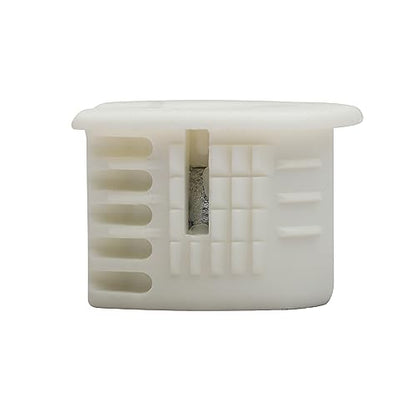 Titus 100 Pack System 6 Cam Connector for 19mm Panel, White Finish, Non-Outrigger, R011WHT - size: 100 Pack, style: White Finish