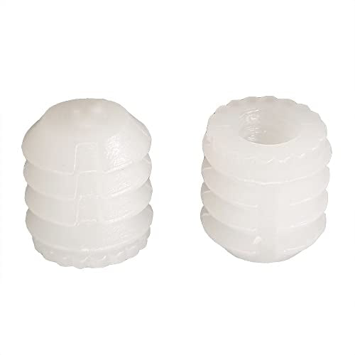 Plastic Dowel Plastic Hinge Dowel Inserts 0.34"x0.39" Cabinet Door Hinge Dowels 100 Pack - size: 0.34"x0.39"(8.7mmx10mm) Regular