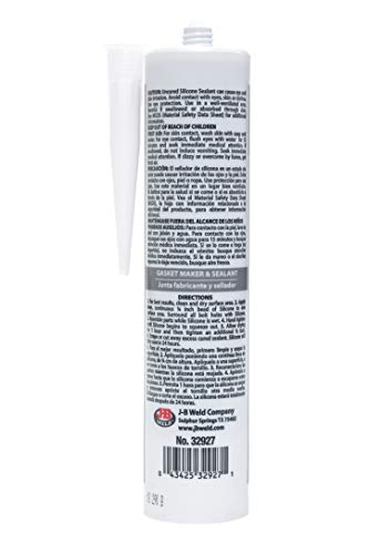 J-B Weld 32927 Ultimate Grey RTV Silicone Gasket Maker and Sealant - 9.5 oz. - color: Grey, size: 9.5 oz