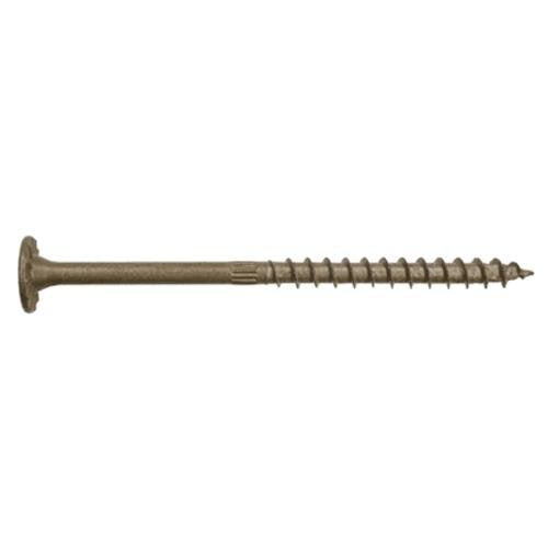 Simpson Strong-Tie SDWS221000DBRC12 Timber Screw - 10 in T-40 Torx, Double Barrier Coating