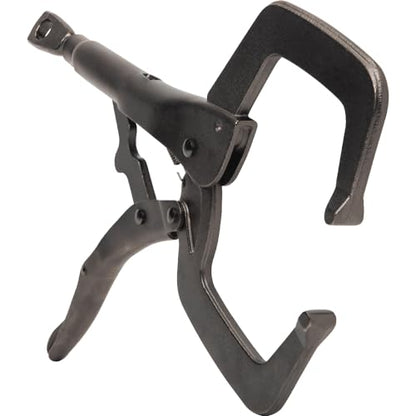 Klein Tools 38632 C-Clamp Locking Pliers with Standard Jaws, Intuitive Thumb Knob, Adjustable Clamp for Home, Shop, Woodworking, 11-Inch - style: 11-In Standard Jaw