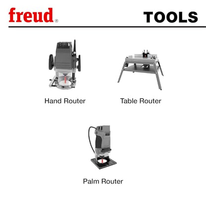 Freud 16-560: 1/2" (dia.) Mortising Bit with 1/4" shank, 5/16" carbide height