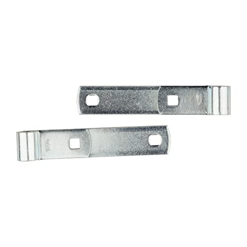 National Hardware Screw Hooks and Strap Hinges, 6", 2-Pack, Zinc Plated - size: 6 Inch
