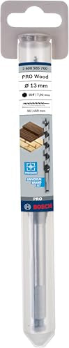Bosch 2608585700 Wood Auger Drill Bit 13mmx3.94inx6.3In - size: 13mm x 100mm x 160mm
