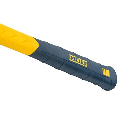 ESTWING Sure Strike Engineer's Hammer - 40 oz Sledge with Fiberglass Handle & No-Slip Cushion Grip - MRF40E - size: 40 oz (Ounces)