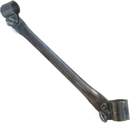 20” Angled Canopy Frame Support Bar Brace Frame Bracket Carport Pole Cross Beam Clamp for 1-1/2" Diameter Pipe EMT Pipe ONLY