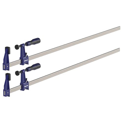 2-Pack Steel Bar Clamps 36 Inch - size: 36-IN