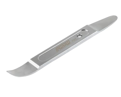 Metal Skin Wedge Tool (Curved & Straight) Patented - Popularly Used in The Aviation/Automotive Industry (1, Mini) - size: Mini
