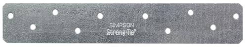 Simpson Strong-Tie Hardware Bracket HRS8 - Heavy Strap Tie, Strong Tie Brackets - 8 in, 50 Count