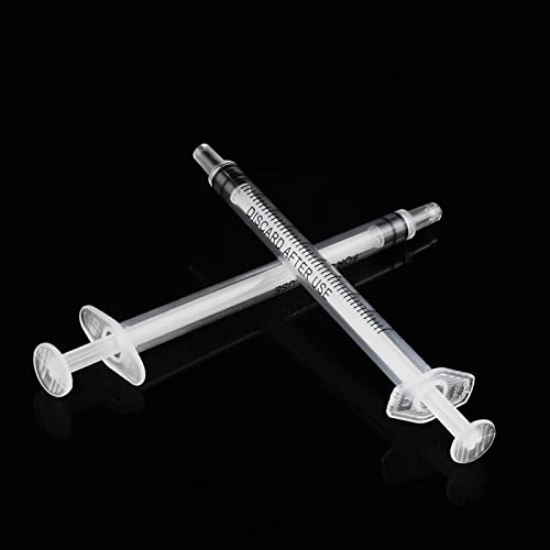 1ml/cc Syringe without Needle - 100PACK/Individually wrapped (1ml) - size: 1ml