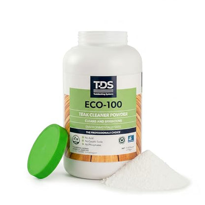 Teakdecking Systems (TDS ECO-100 Teak Cleaner Powder - 2lb - size: 32 Ounce (Pack of 1)