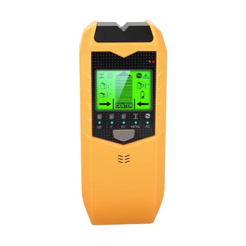 Electronic Stud Finder Wall Scanner 5 in 1 with LCD Display for Wood Metal Studs Joist Pipe AC Wire