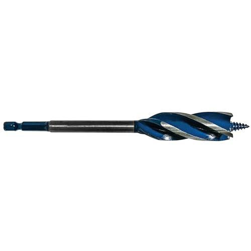 Century Drill & Tool 38644 Speed Cut Auger Bit, 11/16", Overall Length: 6" - size: 11/16 Inch x 6 Inch