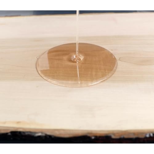 3 Gallon Industrial Clear Epoxy Resin Kit – Crystal Clear, High-Gloss, Heat & Scratch Resistant Table Top Epoxy for Countertops, Bartops, Live Edge Wood, Furniture Refinishing & Flooring - size: 3 gal