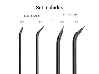 TEKTON Mini Pry Bar Set, 4-Piece | LRD90803 - size: 4-Piece Set