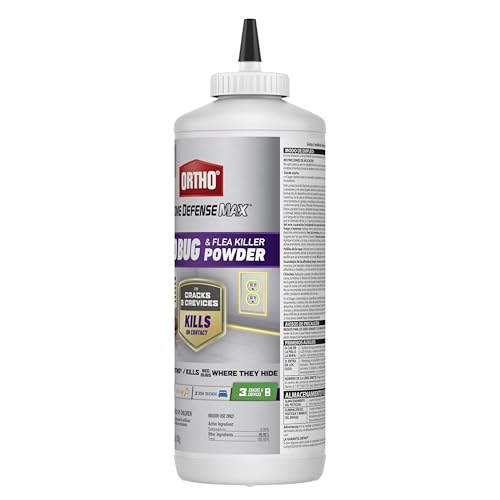 Ortho Home Defense Max Bed Bug & Flea Killer Powder, 12 oz. - color: Powder