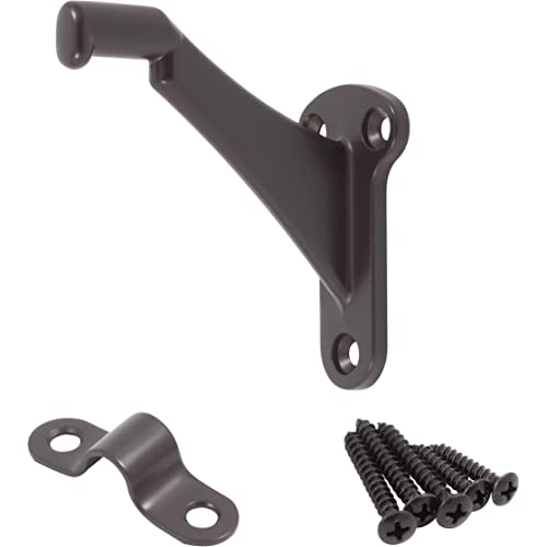 Stone Harbor Hardware Heavy-Duty Handrail Bracket, Oil-Rubbed Bronze - color: Oil Rubbed Bronze