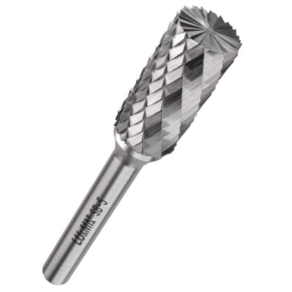 LU&MN SB-5 Tungsten Carbide Burr, 1/2" Head 1/4" Shank, 1 Pc - style: SB-5