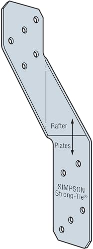 Simpson Strong-Tie H2.5T H2.5T 18-Gauge Galvanized Hurricane Tie - size: 1 Each