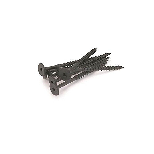 FastCap PowerHead Wood Screws, 3", Square Drive, 50-Pack
