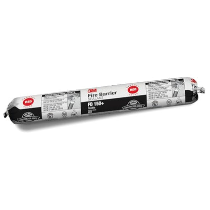 3M Fire Barrier Sealant FD 150+, Red Color, 20 fl oz Sausage Pack - color: Red, size: 20 Fluid Ounce (US)