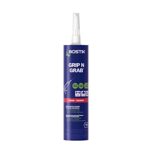 BOSTIK Grip n Grab 9.5oz Instant Grab Premium Heavy Duty Adhesive Glue