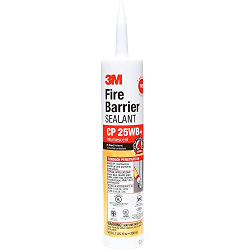 3M FIRE BARRIER WATER TIGHT SEALANT 3000 WT, GRAY, 10.1 FL OZ CARTRIDGE, 12/CASE