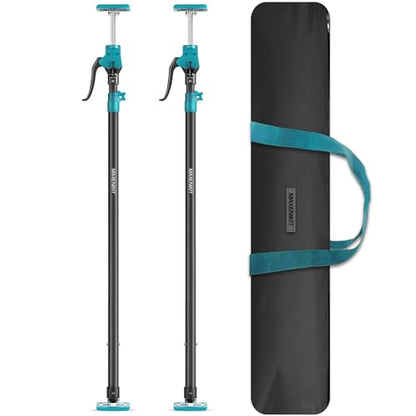 Third Hand Support Pole Heavy Duty, Cabinet Jacks for Installing Cabinets with 200 LBS Capacity and Expand from 49-1/5 to 114-1/5 in, 2-PC - size: 49.2" - 114.2" 2Pcs