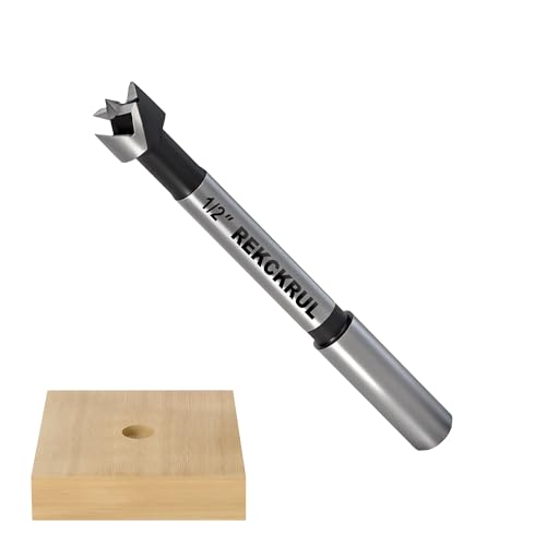 1/2 Inch Forstner Bit, 1/2" Forstner Drill Bit for Woodworking - size: 1/2 | Precision Imperial Sizing
