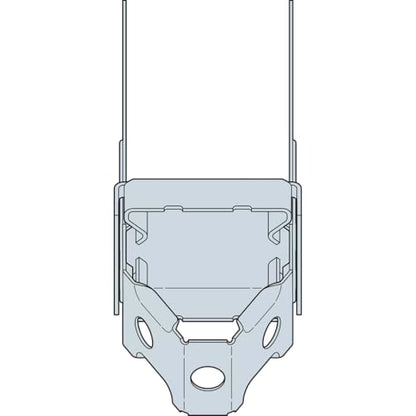 Simpson Strong-Tie PBST44Z PBST ZMAX Galvanized Standoff Post Base for 4x4 (Each) - size: 4 x 4