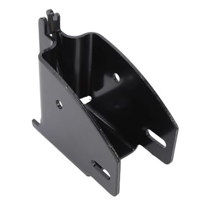 KIMISS 4PCS E Track Wood Beam End Socket, Fit with 2x4 2x6 Add Removable Bar Heavy Duty Storage Lumber Bracket for Truck Trailer Van RV Cargo Trailer (Black) - color: Black