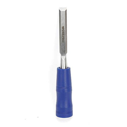 WORKPRO W043001 1/2 In. Wood Chisel (Single Pack) , Zinc - size: 1/2 in.