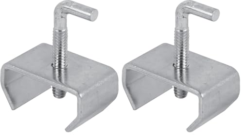Prime-Line U 9005 Bed Frame Rail Clamp with 1 In. Frame, Small (4 Pack) - size: 1 Count (Pack of 2), style: Fits 1 in