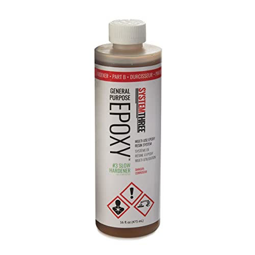 System Three 0103B14 General Purpose Hardener Epoxy, 1 Pint