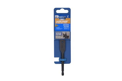 Century Drill & Tool 36240 Lazer Spade™ Bit, 5/8", Overall Length: 4" - size: 5/8" X 4"