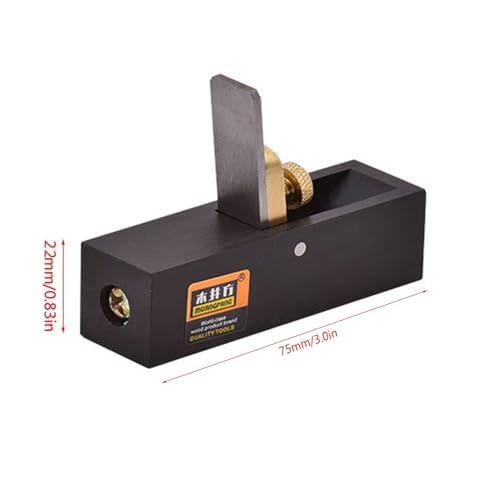 Mini Wood Planer Hand Tool, Pocket Plane, Tiny Ebony Plane Woodcraft Tool - color: B Scraper Plane