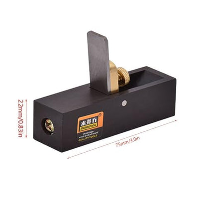 Mini Wood Planer Hand Tool, Pocket Plane, Tiny Ebony Plane Woodcraft Tool - color: B Scraper Plane