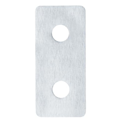 12 Pcs 2 Hole 2020 Flat Joining Plates, for 2020 T-Slot Aluminum