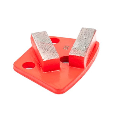 6PCS Trapezoid Diamond Grinding Disc, 30 Grit Metal Bond Floor Grinding Pad for Concrete Grinders – Concrete Floor Grinder Disc
