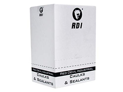 Red Devil 08465I12 RD Pro Construction Grade Siliconized Acrylic Sealant, 10.1 oz, Gray, 12- Pack - color: Gray, style: 12 Pack