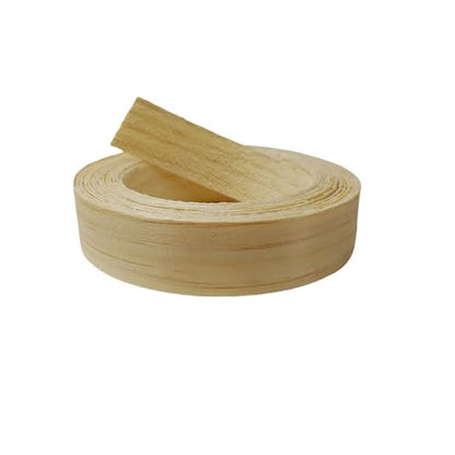 Real Pine Wood Veneer Edge Banding Tape,1''×13' Preglued Iron On Edging Band Roll with Self Hot Melt Adhesive, Prefinished Flexible Edgebanding Strip for Laminate Furniture Cabinet Repair - style: Pine