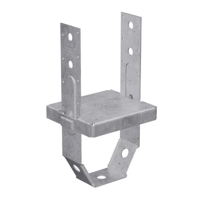 Simpson Strong-Tie PBS66 PBS Galvanized Standoff Post Base for 6x6 (Pack of 10) - size: 10 Pack